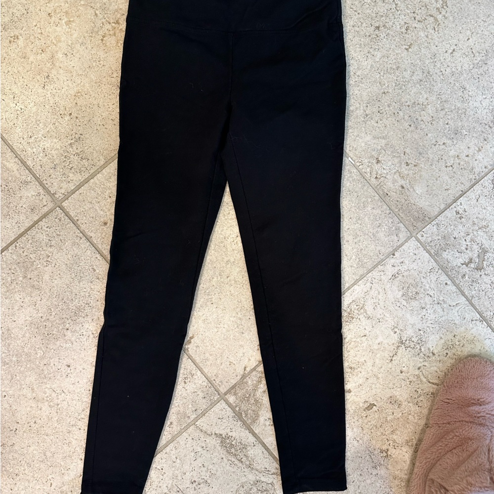 Black cozy leggings size Small